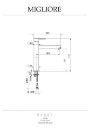    Migliore Cucina KVANT ,  ML.KVT-2799.CR