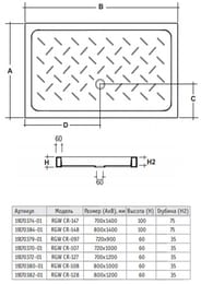   RGW CR-148 (8001400100) , ,  19170384-01