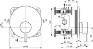 Ideal Standard CERALINE    A7388XG , ,  