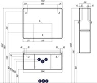  AQUATON  105 1A206402SH010 1050x29x820 , touch .,  Anti-Steam