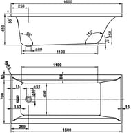   VAGNERPLAST VERONELA 160 (1600700450) ,  VPBA167VEA2X-04