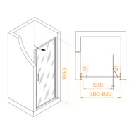   RGW Stilvoll SV-05B (8001950) Smart Line Black,  8 ,  70320508-194