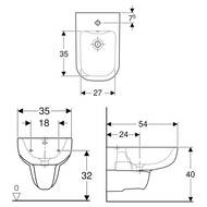   Geberit Smyle (350540335)       500.216.01.1