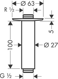    Hansgrohe 27479000 100, , : 