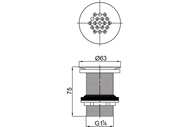    Veragio SBORTIS 1.1/4"  ,  ,  VR.SBR-8001.BR