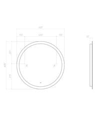  VIGO Otti Classic 600 (600600) , LED,  