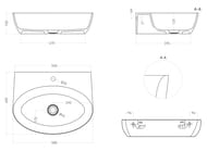   SALINI Alda Wall 02 580450150  , S-Stone RAL  140322MF