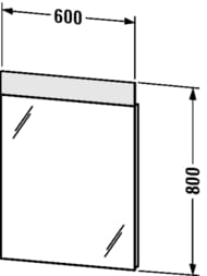 !  Duravit DuraStyle (60080040)      DS7267