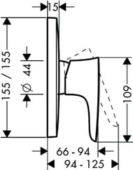  Hansgrohe PuraVida 15665000  , , , 