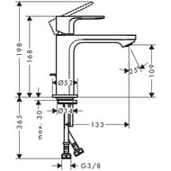    Hansgrohe Rebris E 72560670 , CoolStart,  109, .