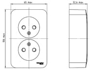  Systeme Electric BLANCA     ., 16 250,  BLNRA000211