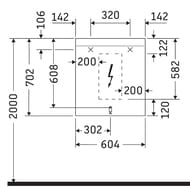  Duravit Light and mirror 60070035    , , ,  LM7855D000