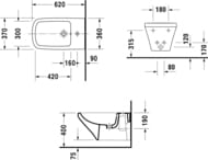   DURAVIT DuraStyle 370620   , ,  WG 22861500001