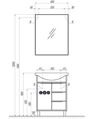    AQUATON  65 1A213301RIB90 594x309x720 , 3 ., 1 , /