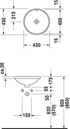    DURAVIT ARCHITEC 400175   0468400000