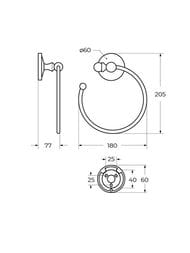 - ART&MAX Antic Crystal :  AM-E-2680SJ-Br