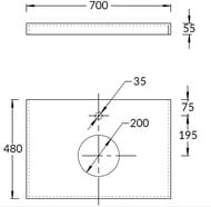  KERAMA MARAZZI CANALETTO 70247859  ,   CN70.DD506920R