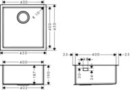     Hansgrohe S71 43425800 (450450)  , 