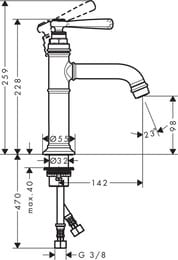  Axor Montreux 16516000   , 