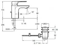  Jacob Delafon ALEO+  , ,   E72312-CP