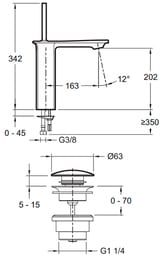  STANCE Jacob Delafon E14761-CP  , ,  