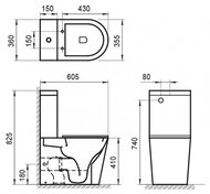 - BelBagno Fly-R 360605825 , .,  BB2149CPR+BB2149T