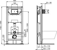 Ideal Standard  ProSys +  CONNECT AIR AquaBlade +    E212101