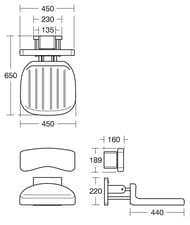     Ideal Standard CONTOUR 650,  S6632XK