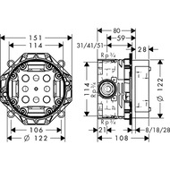 Axor    iBox universal 01700180