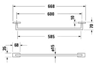 DURAVIT Karree  60 , :  0099591000