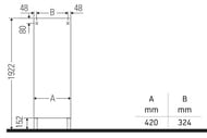  Duravit Brioso (4203601770) 4 ,  , -  BR1330L1007