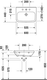   DURAVIT DuraStyle 600440170 /  .,   2324600070