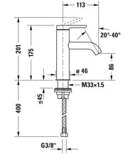  Duravit C.1     .,  113,  C11020002046