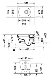   Duravit Viu 370570 ,   25110900001