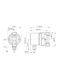     UNIPUMP UPH 15-1.5 B II BL 5 ,  1,5, ,