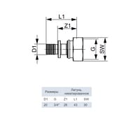  TECEflex  203/4" ,  , . 7136201