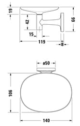   DURAVIT Starck T :  0099331000