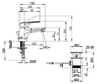    Villeroy&Boch O.NOVO START   ,  TVW10514111061