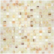     LeeDo Pietrine 7 Onice Jade Bianco POL 15x15 (305305x7)  (.)