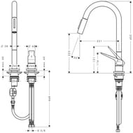  Axor Citterio M 34822     2 , .  221