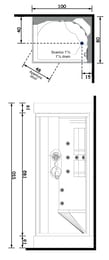   Gruppo Treesse Acquazzurra 80/100 (10008002200) , .+ B7537D+CROMO