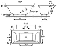   Jacob Delafon Evok 18080 ( ) E60269RU-00