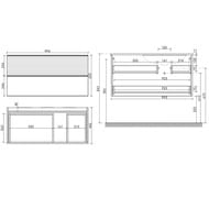    SANCOS Delta (995x445x500) , , 2 ,  / DL100RW