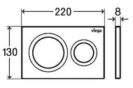 Viega   Prevista Dry  + Visign for Style20  8524.13, 79285