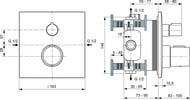 Ideal Standard CERATHERM C100    A6956XG , ,  