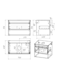    toHit Vernal 75 750x450x516 ,  , / 