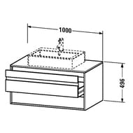    Duravit Ketho 1000496550 , 2 ,  . KT665504343