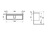    Laufen BASE 402472 (1180x390x530) 2 ,  