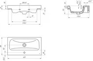   Cersanit MODUO SLIM 600380170 1 ,  S-UM-MOD60SL/1