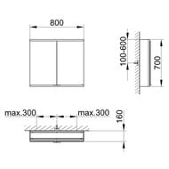 - Keuco Royal Modular 2.0 800700160 ,2 ,2 ,.800211080100200